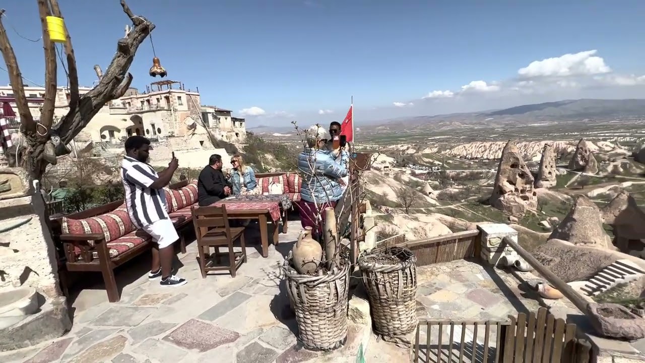 Cavusin Village in Göreme Valley in Turkey