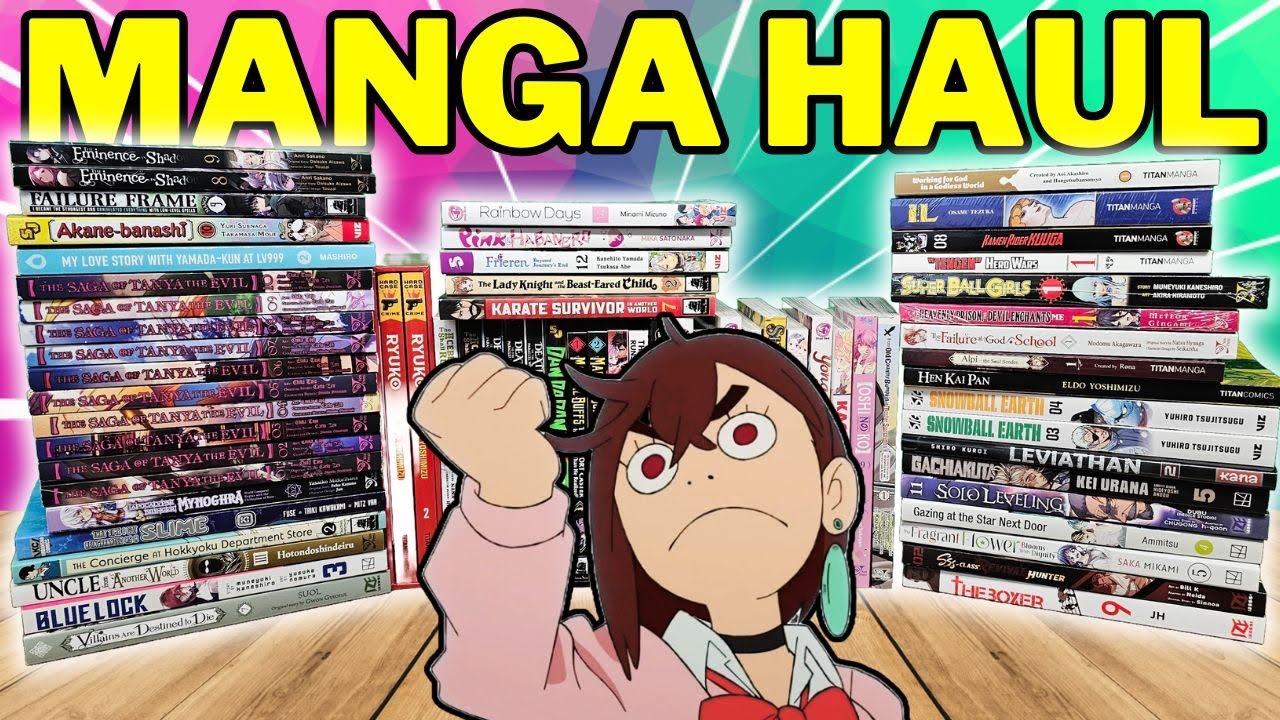Этот огромный улов манги был просто БЕЗУМНЫМ &mdash; более 70 манг!