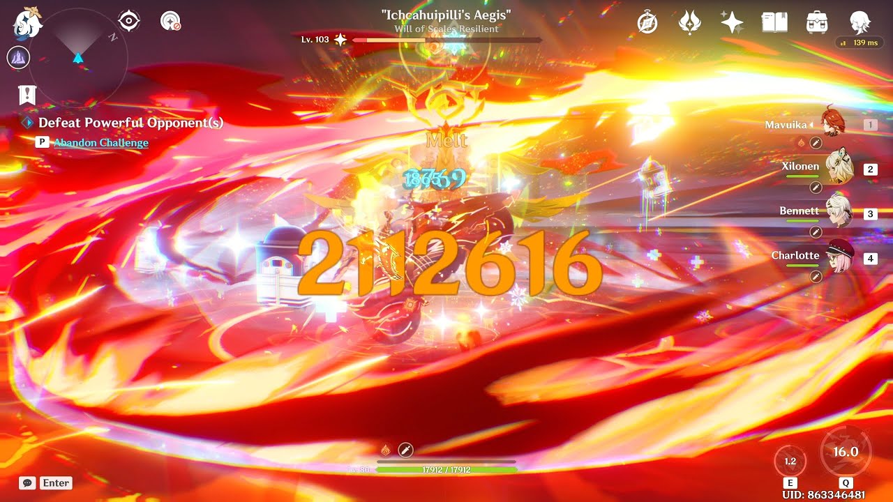 Mavuika VS Ichcahuipilli's Aegis | Can She Defeat This Powerful Opponent?