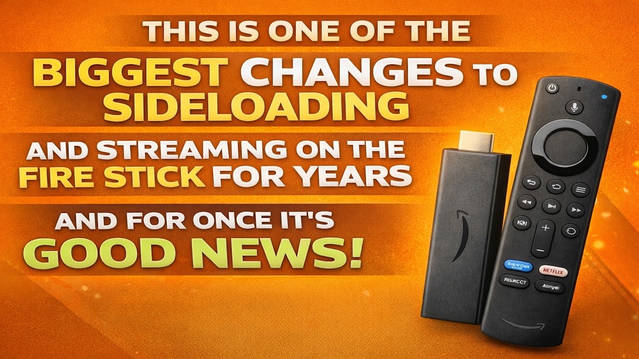 ✅ This Is One Of The Biggest Changes To Sideloading & Streaming On The Firestick - Its Good News ✅