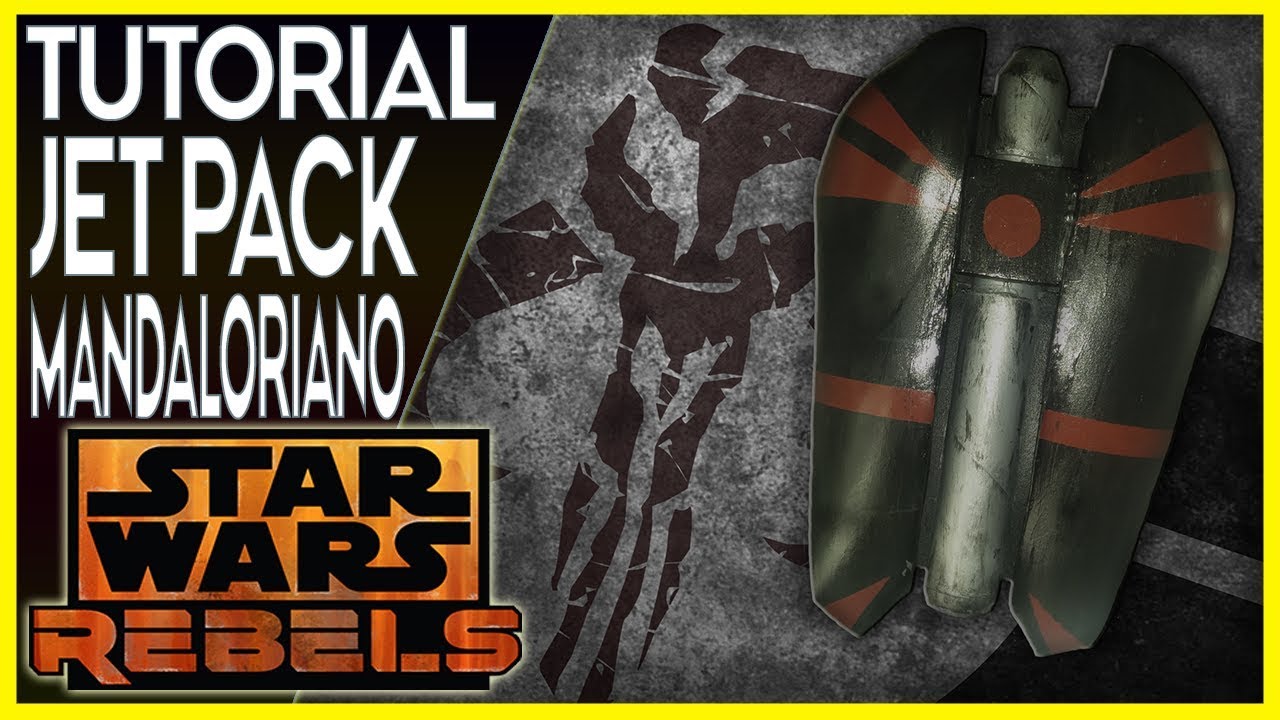 Como Hacer un Jetpack Mandaloriano tipo Sabine Wren - Star Wars Cosplay