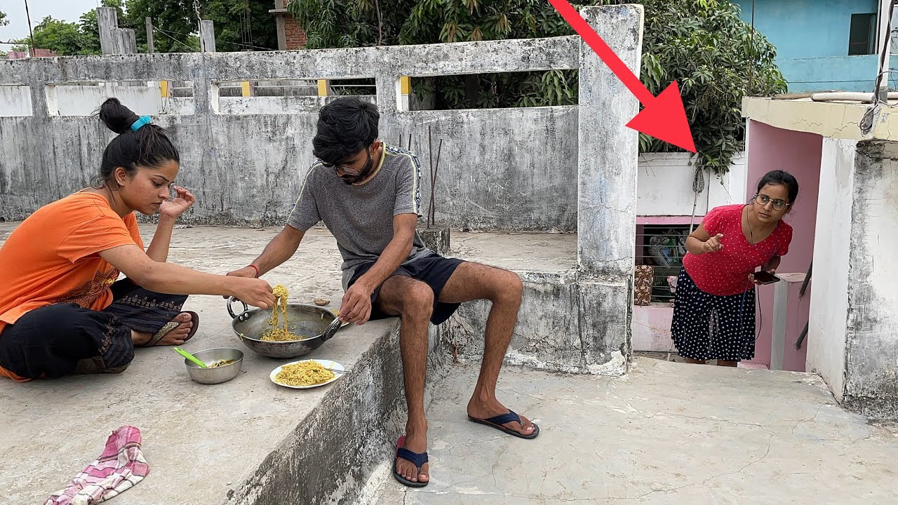 Maggie chor pakde gaye 🤣 | Ginni pandey