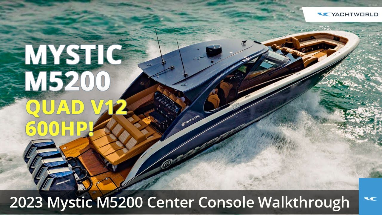 2023 Mystic Powerboats M5200 Center Console: In-Depth Walkthrough
