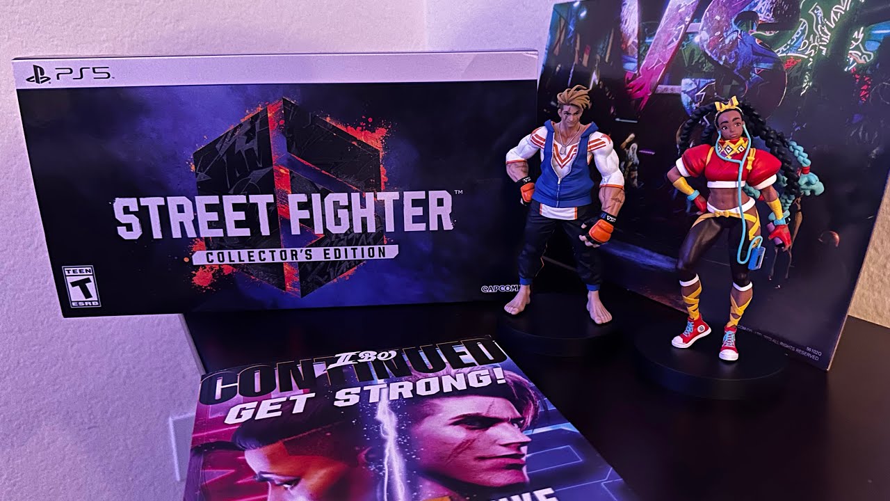 Street Fighter 6 Collector’s Edition Unboxing / Figure Diorama Boards Set-Up￼