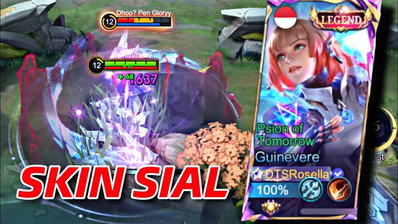 GUA SEBENERNYA BISA KOK PAKE GUIN, CUMA EMANG SKIN LEGEND AJA YANG SIAL 😊