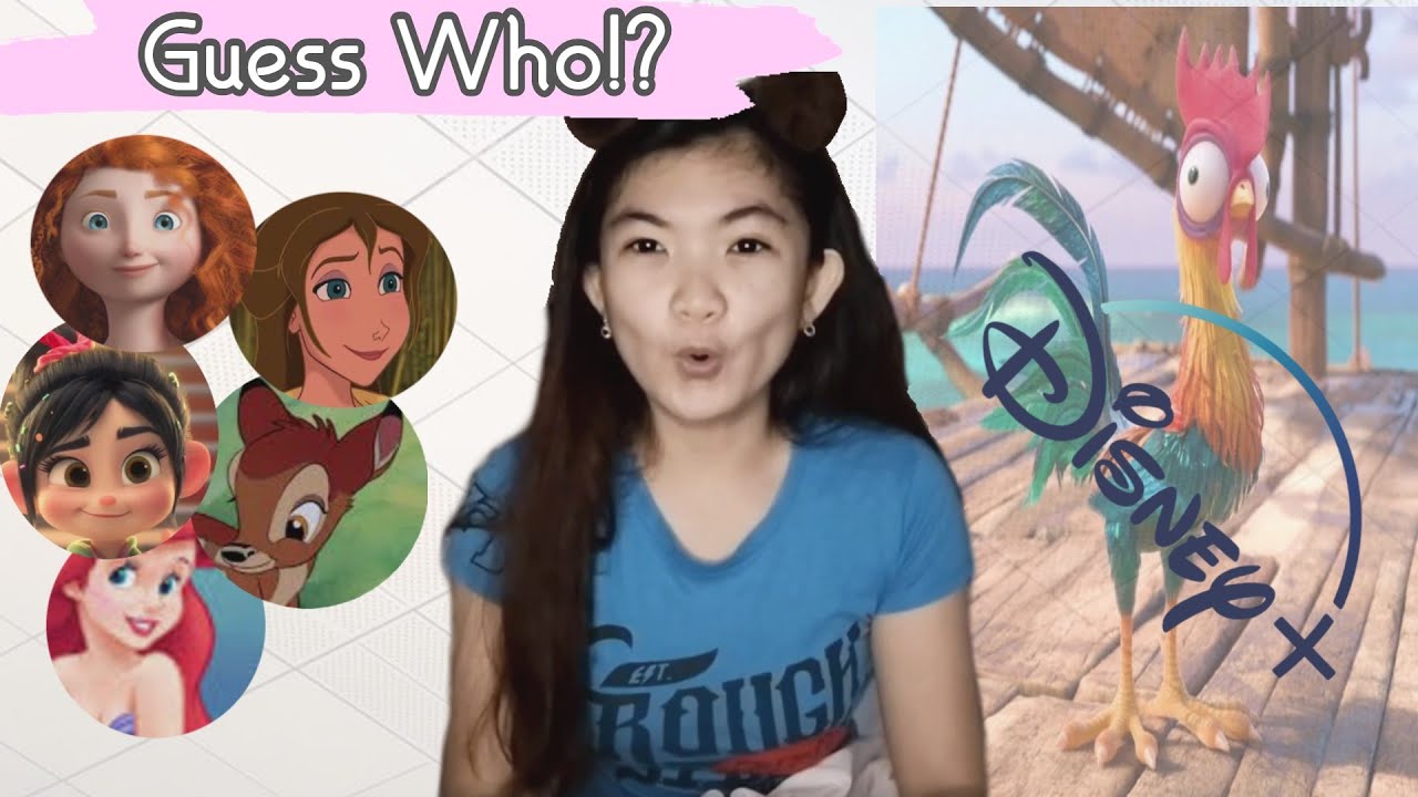 GUESS WHO CHALLENGE (DISNEY CHARACTERS) | shee🍀
