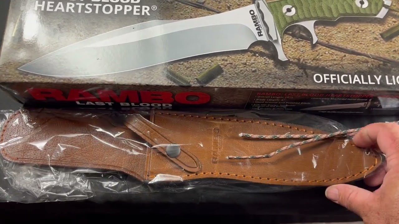 Hollywood Collectible Group Rambo First Blood Part 1 2 3 & Rambo Last Blood Part 5 Knife Knives