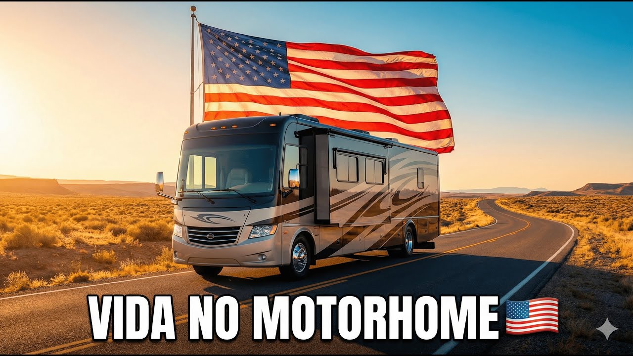 Vida no Motorhome 🇺🇸 | Indo trabalhar na segunda-feira vivendo nos EUA