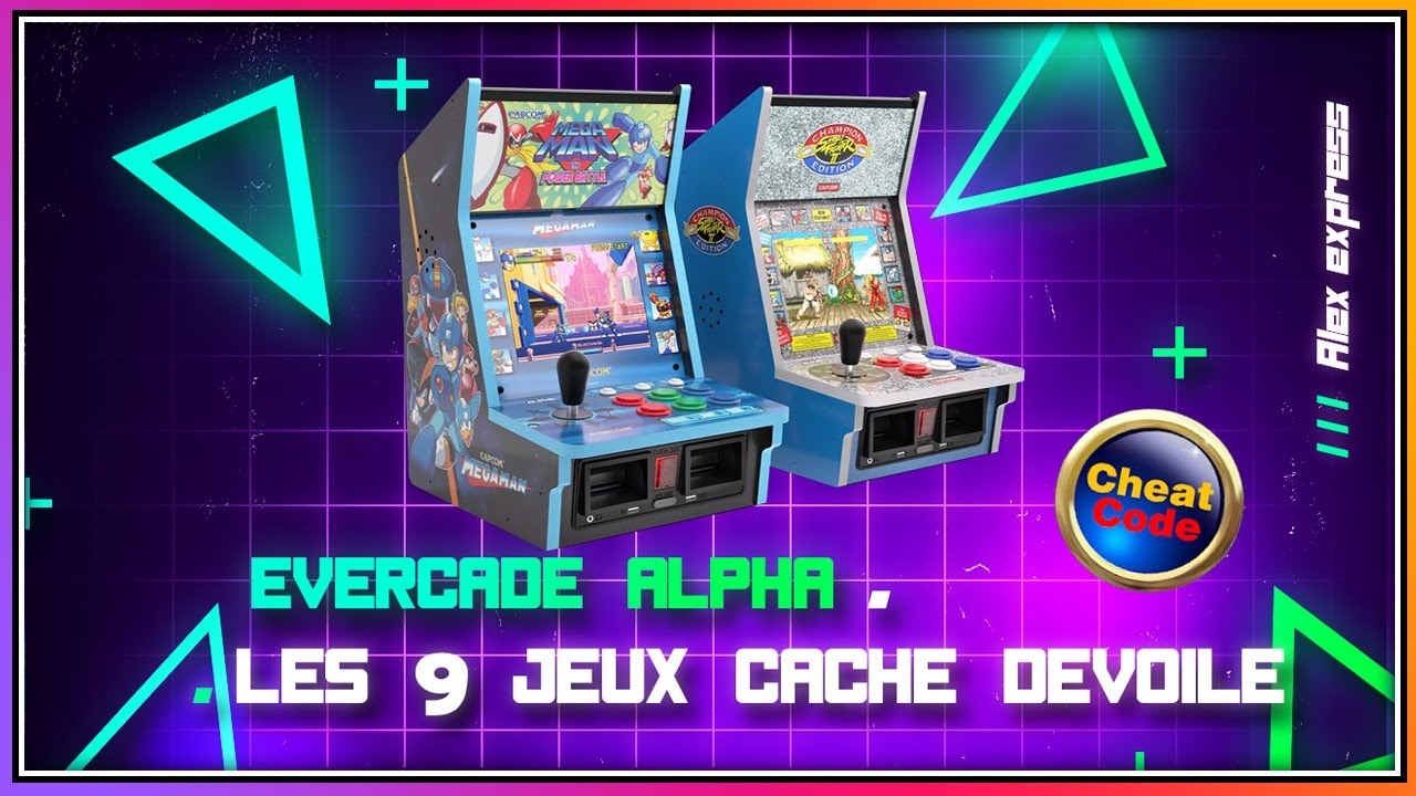 Evercade Alpha : Découverte des 9 jeux cachés !