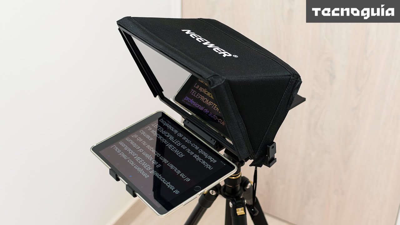 Neewer X12 - Un teleprompter para hacer contenido más pro y eficientemente - Unboxing y análisis