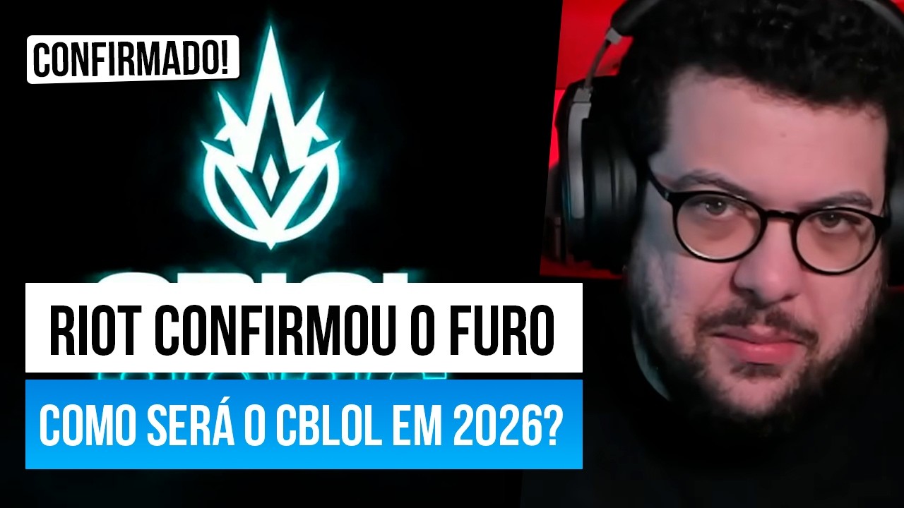 NOVO FORMATO DO CBLOL 2026 - REA&Ccedil;&Otilde;ES E OPINI&Otilde;ES