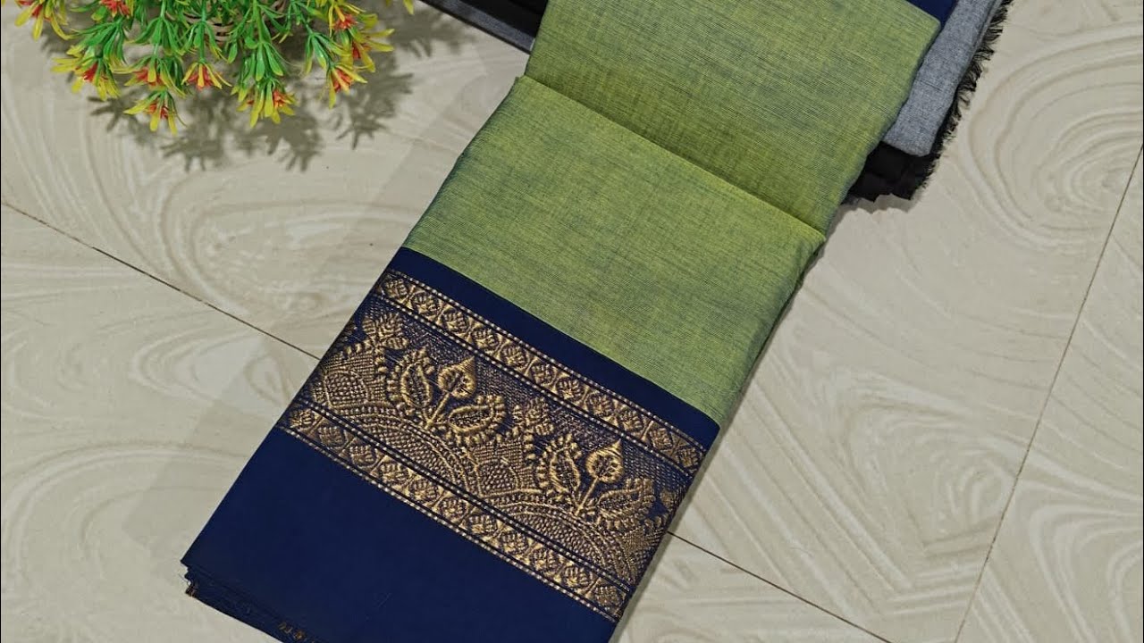 Chettinad Cotton Sarees | 💰 ₹650 | WhatsApp - 8344378186 #cottonsarees #chettinadsarees #handloom
