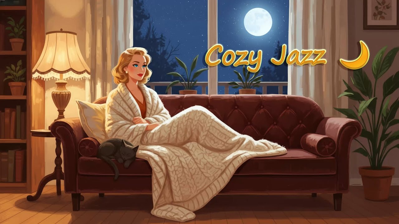 Cozy Night Jazz #2 🌙 Soft Evening Ambience