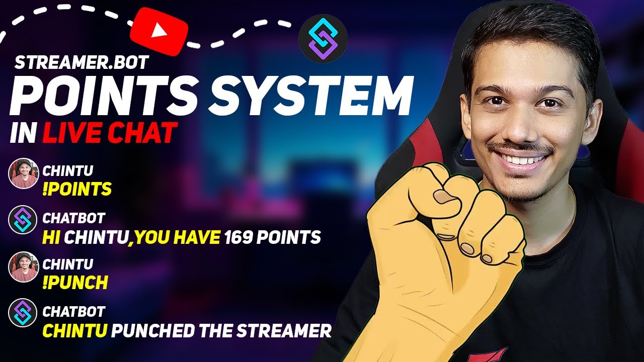 Adding Points System & Redeem Effects in Live Chat using Streamer.bot