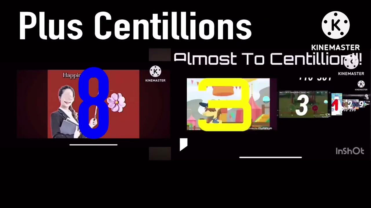 Numbers 0 To Uncentillion In Cartoons
