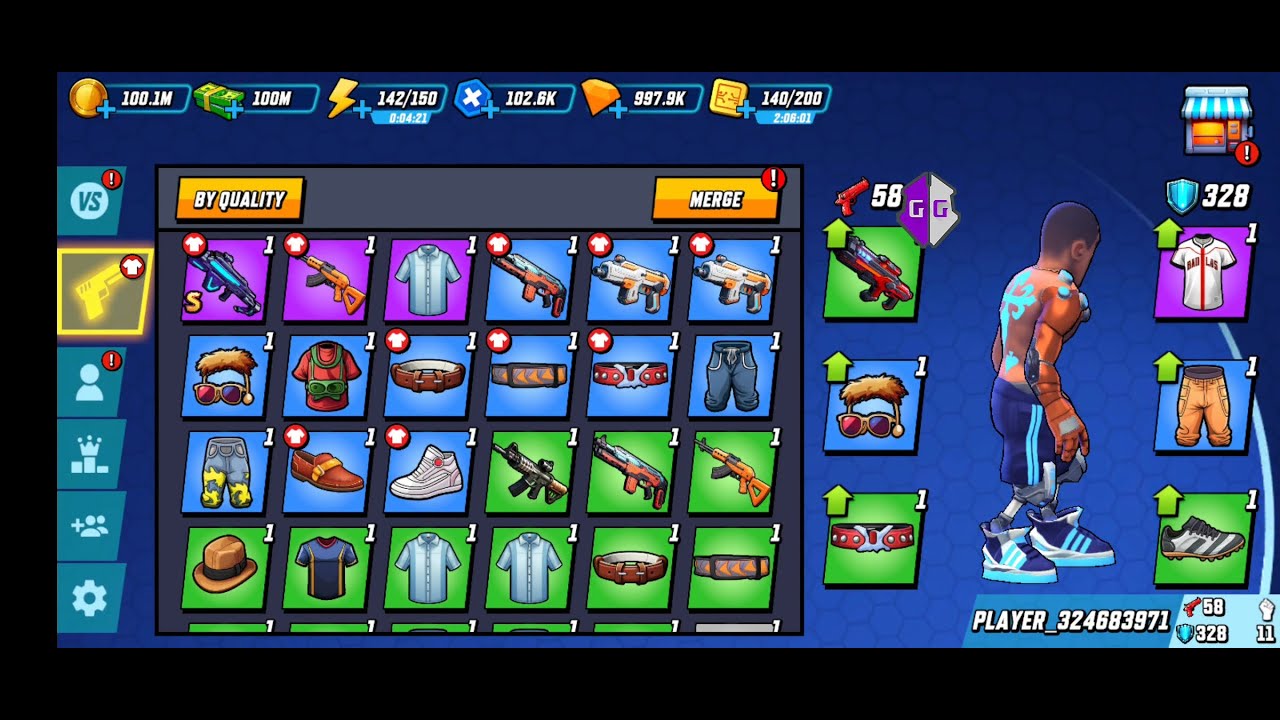 Gridpunk Battle Royale 3v3 PvP: Hack for Unlimited Cash, Coins, and Gems with GameGuardian