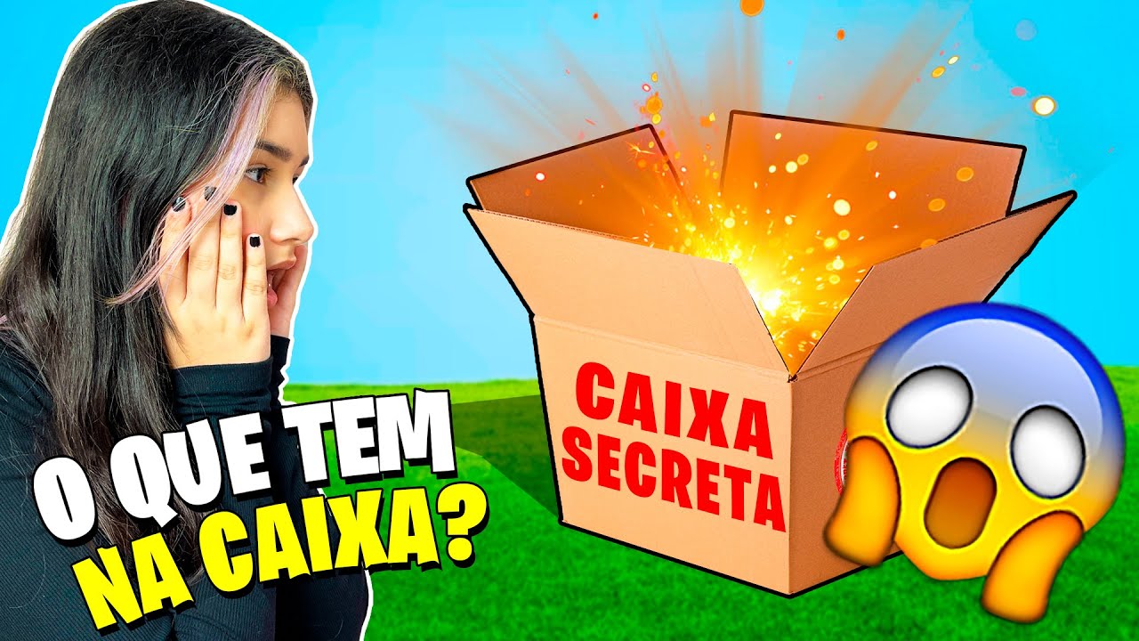 RECEBEMOS UMA CAIXA MISTERIOSA