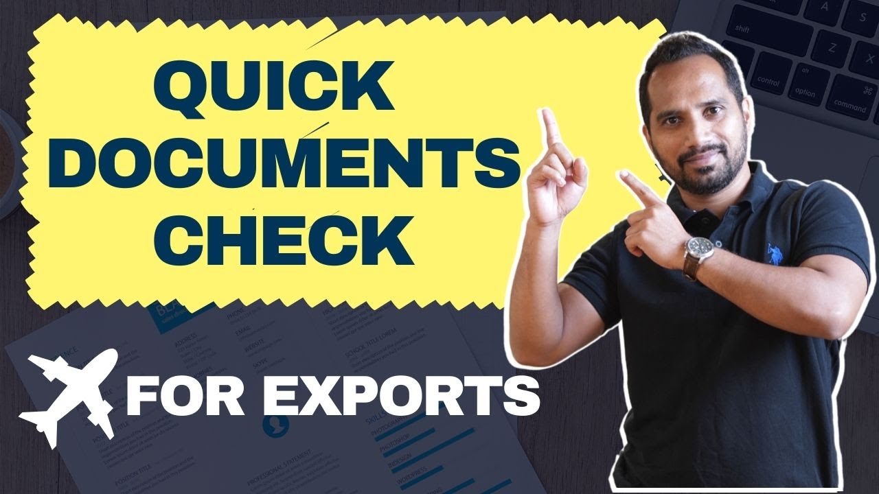 Quick Documentation Check for Exports