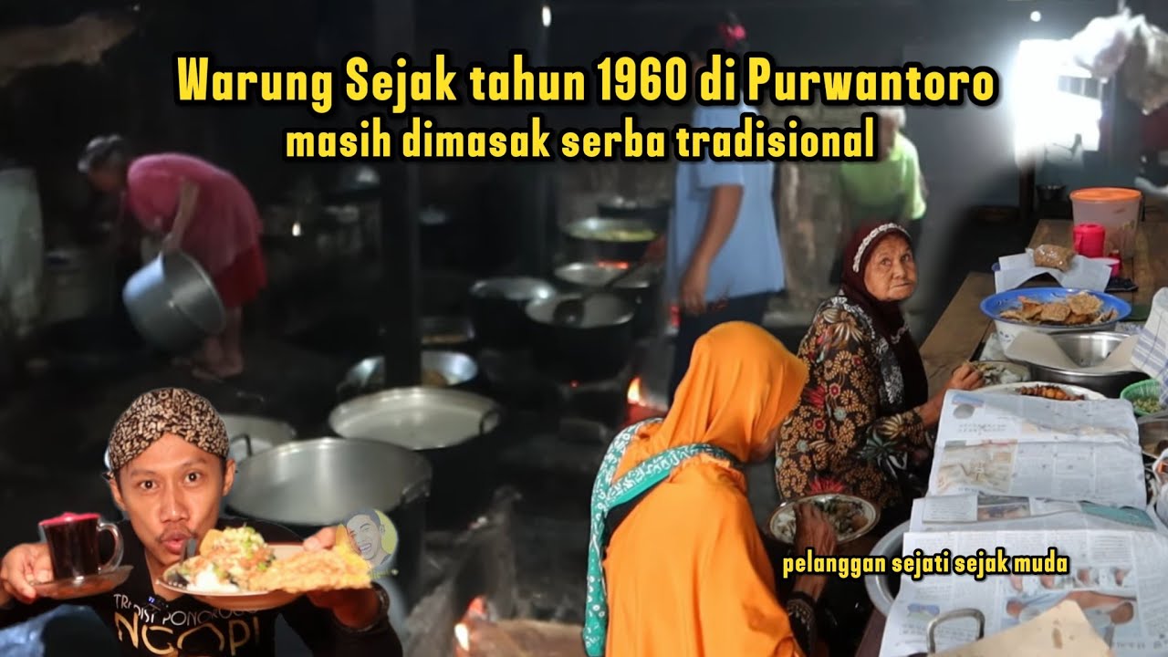 Warung makan legendaris di Wonogiri Spesial Opor Ayam, masih dimasak serba tradsional!