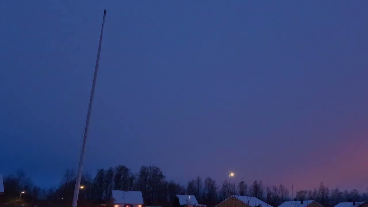 ☁️ Sunless Nordic Evening | Cloudy Sunset Timelapse Sweden