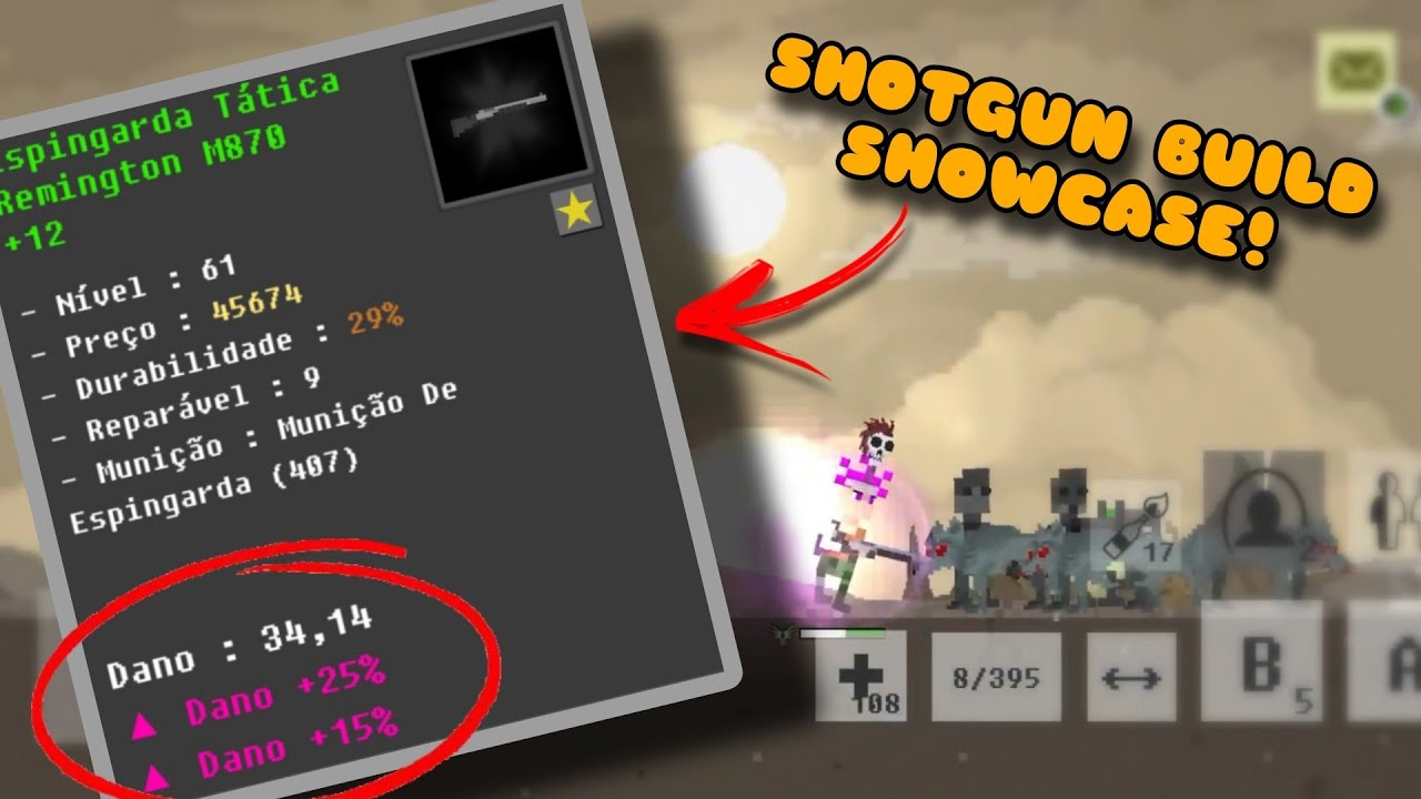 Wasteland story - shotgun build showcase! (level 60)