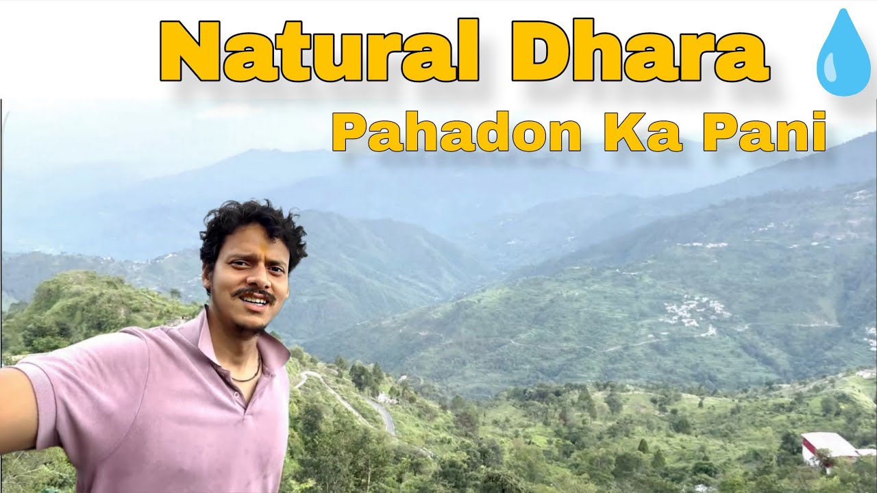 Gaon Ki Natural Dhara Se Pani 💧 | Uttarakhand Village Life |