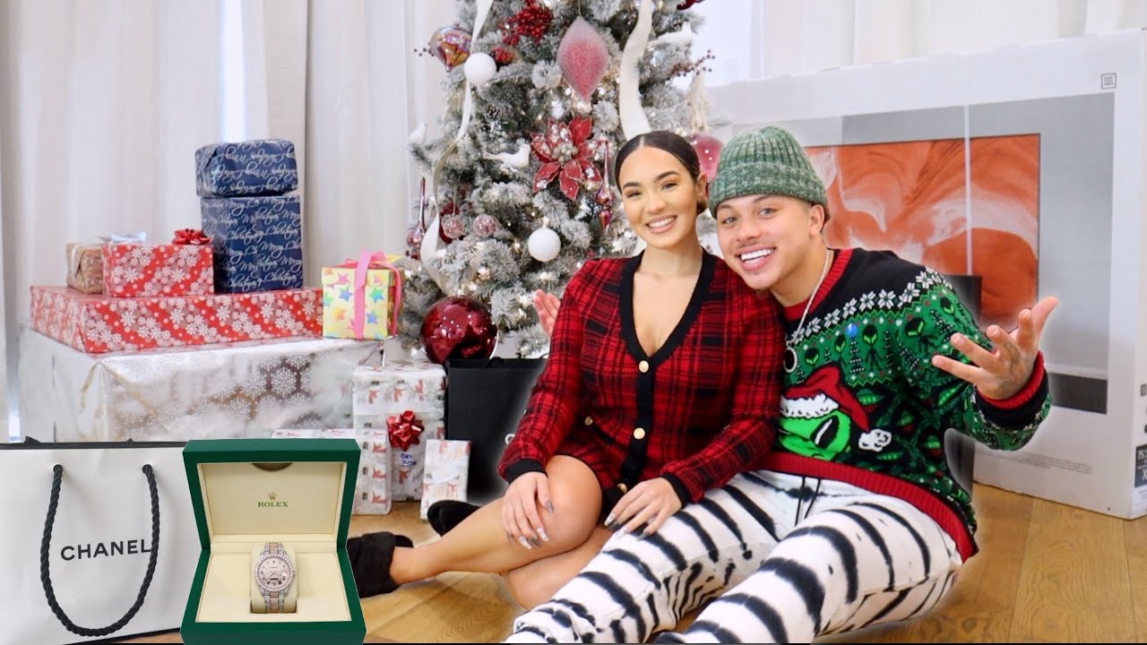 Giving Eachother Christmas Gifts! ** Emotional! **