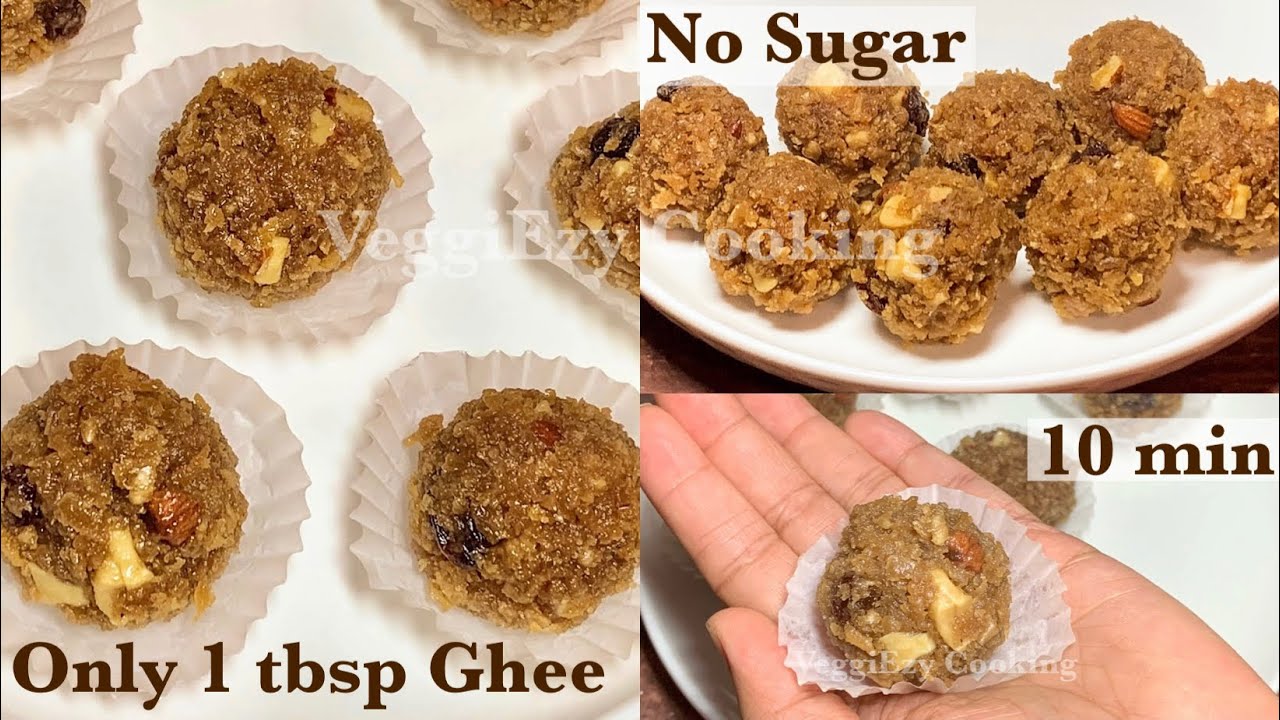 healthy Coconut Jaggery dry fruits Laddu ~ only 1 tbsp Ghee in 10 min |kobbari lascora|Coconut Laddu
