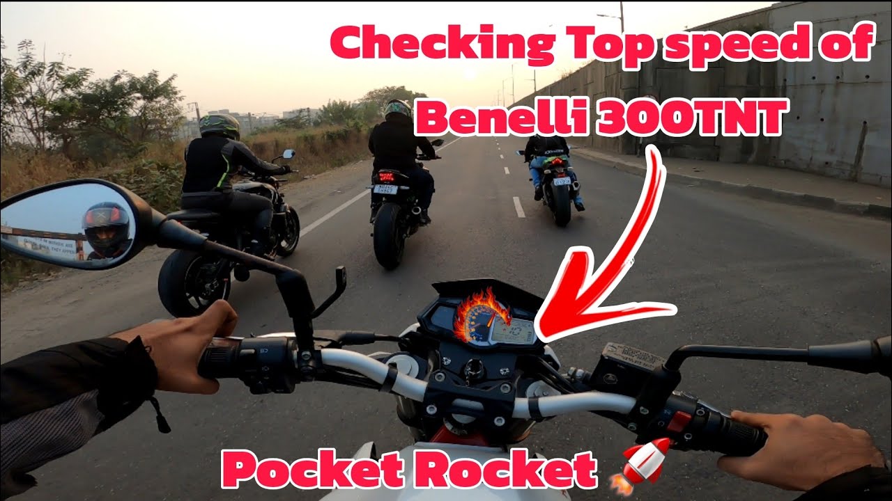 Checking Top speed of Benelli 300TNT with sc project exhaust | Benelli 300 | 600i rider