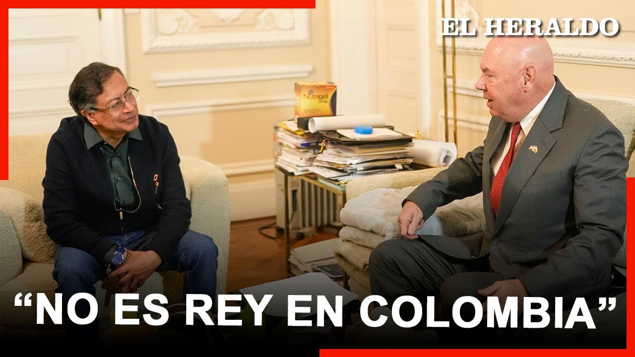 Petro advierte a Trump que no es el rey en Colombia y que &eacute;l no va a ceder sino a exigir