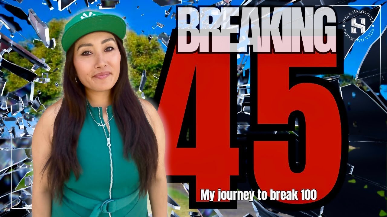 Breaking 45 with  Rachel @ Cerritos Iron-Wood Nine Golf Course