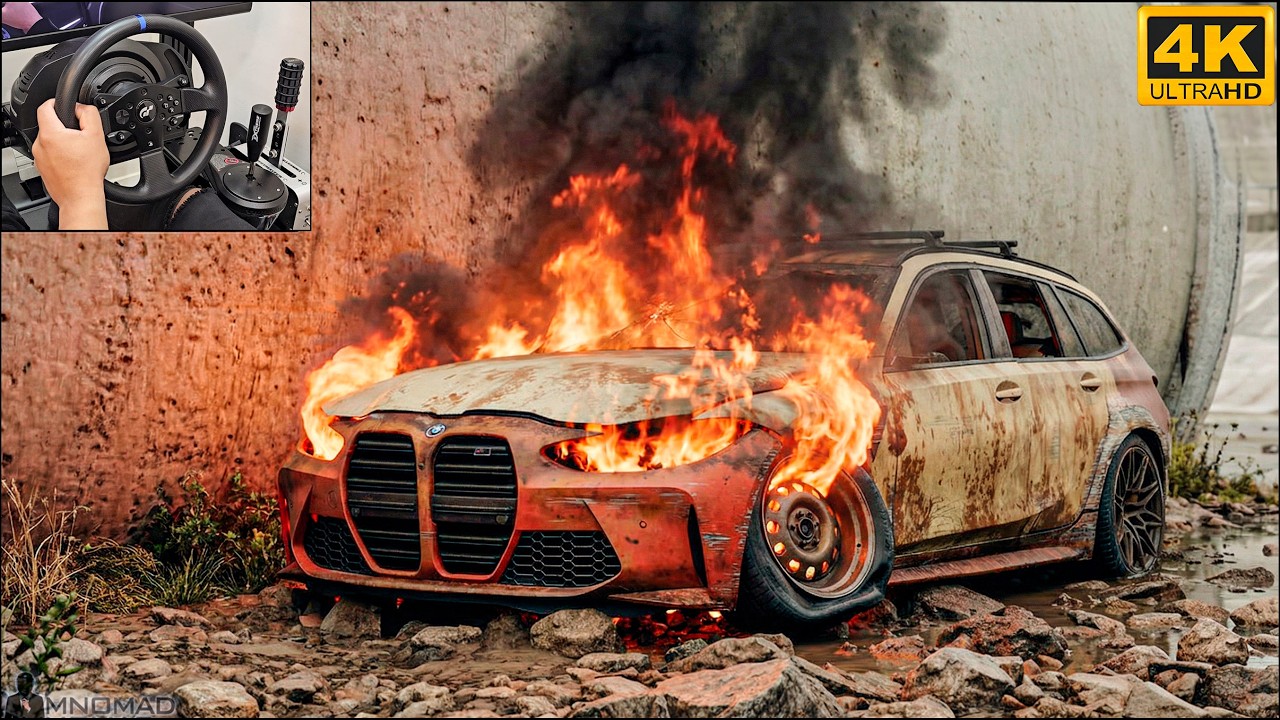 Rebuilding a BMW M3 Competition Touring in Need for Speed Unbound - Gameplay with ultra-realistic 4K