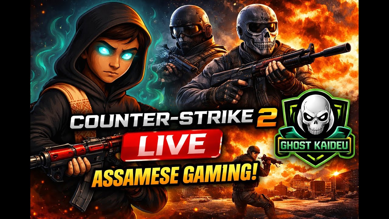 🔥 Counter-Strike 2 Live |Premiere Match | Ghost Kaideu Gaming