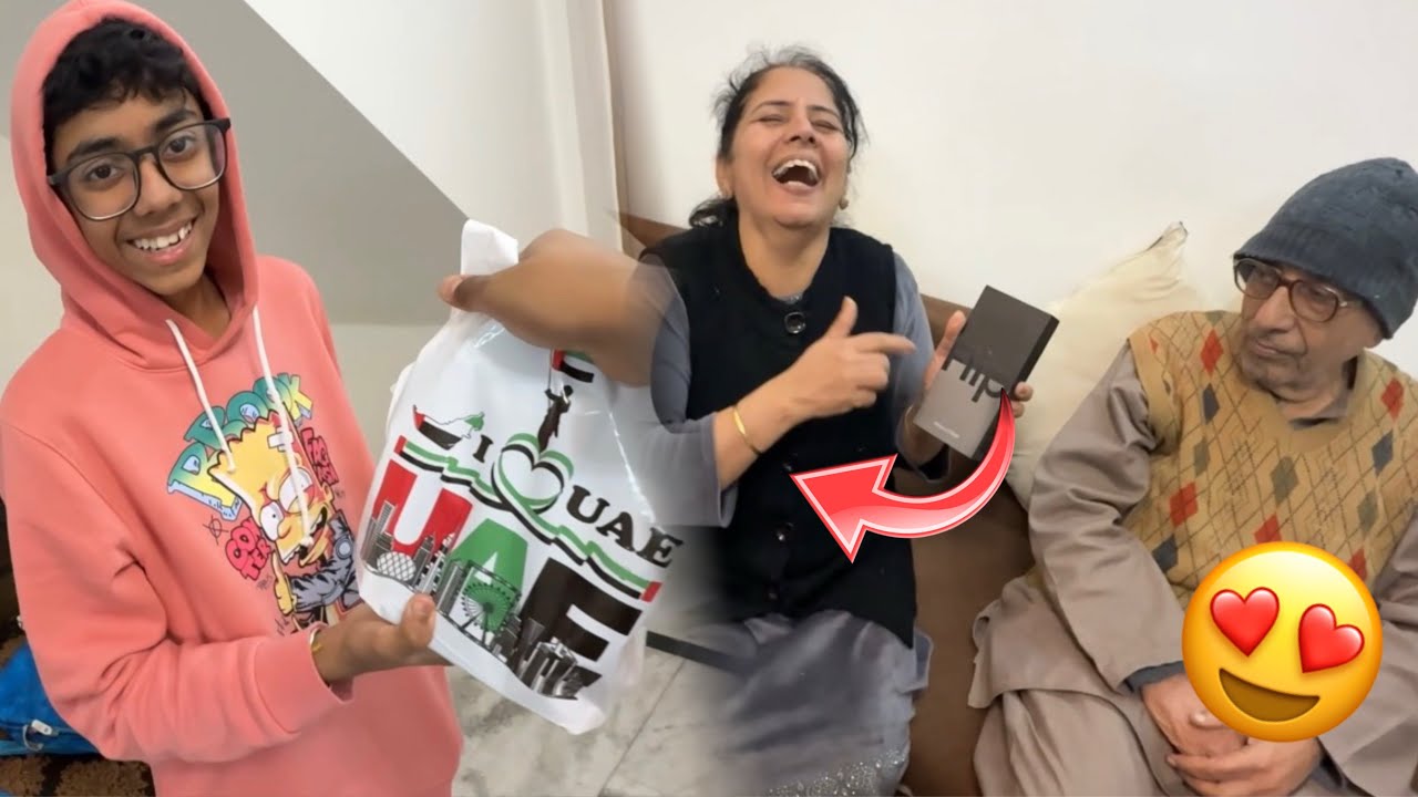 Dubai se aaya Gift😍 Mazze aagye