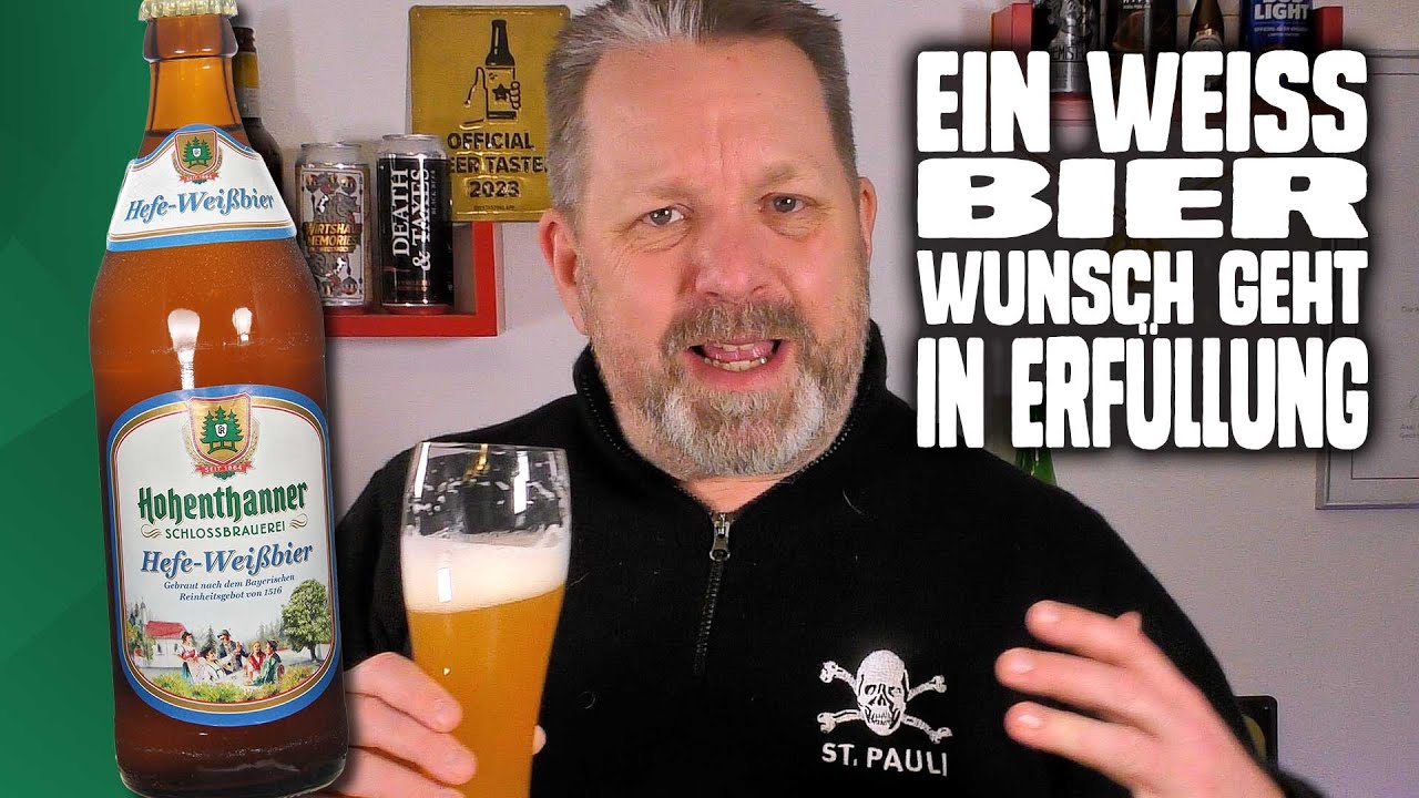 Das HEFE-WEISSBIER aus dem Schloss - HOHENTHANNER