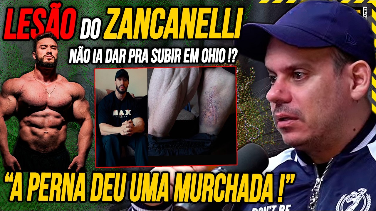 QUAL GRAVIDADE DA LESÃO QUE IMPEDIU ZANCANELLI DE COMPETIR NO ARNOLD OHIO ? | CHAIN & ITINHO