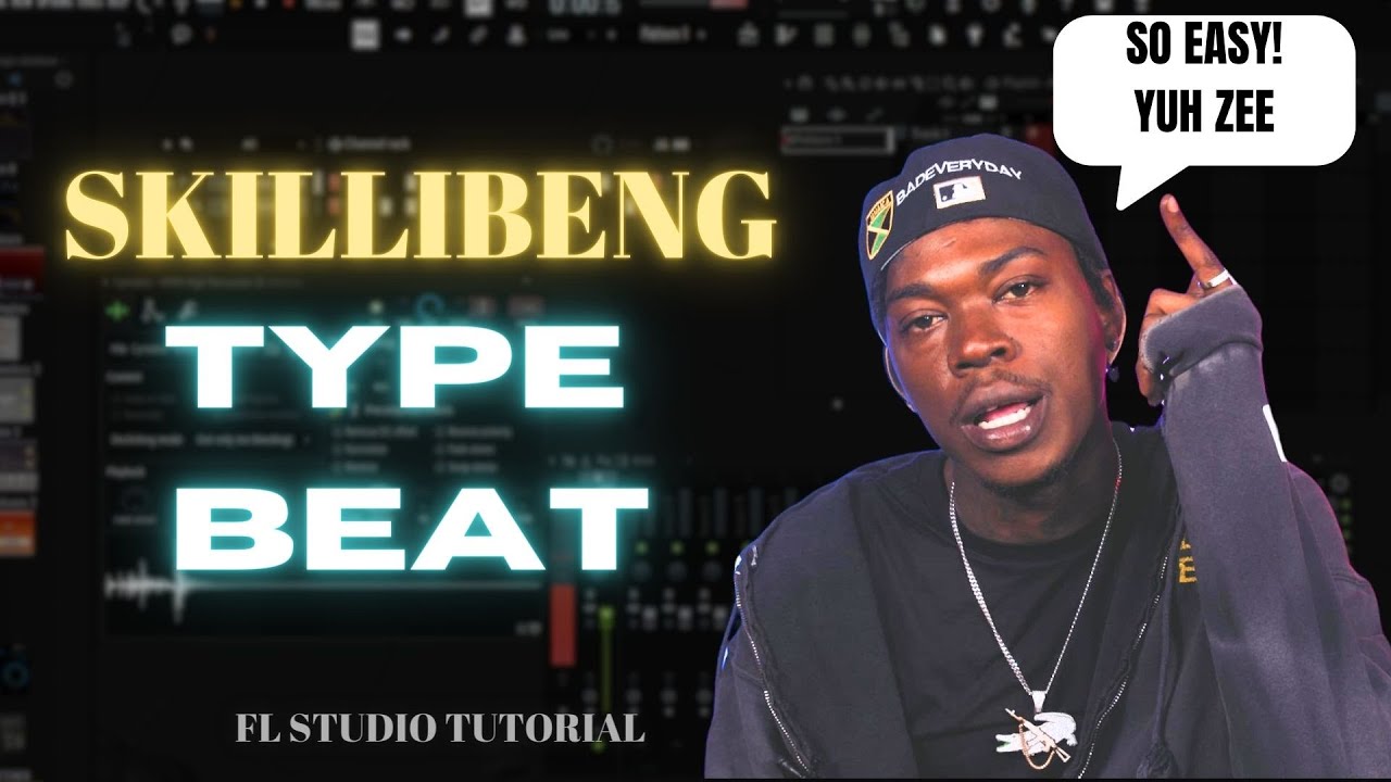 How To Make A Skillibeng Type Beat From Scratch | FL Studio Tutorial 2024