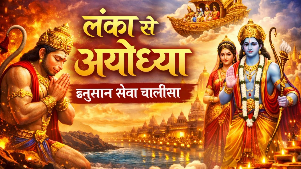 लंका से अयोध्या - हनुमान सेवा चालीसा