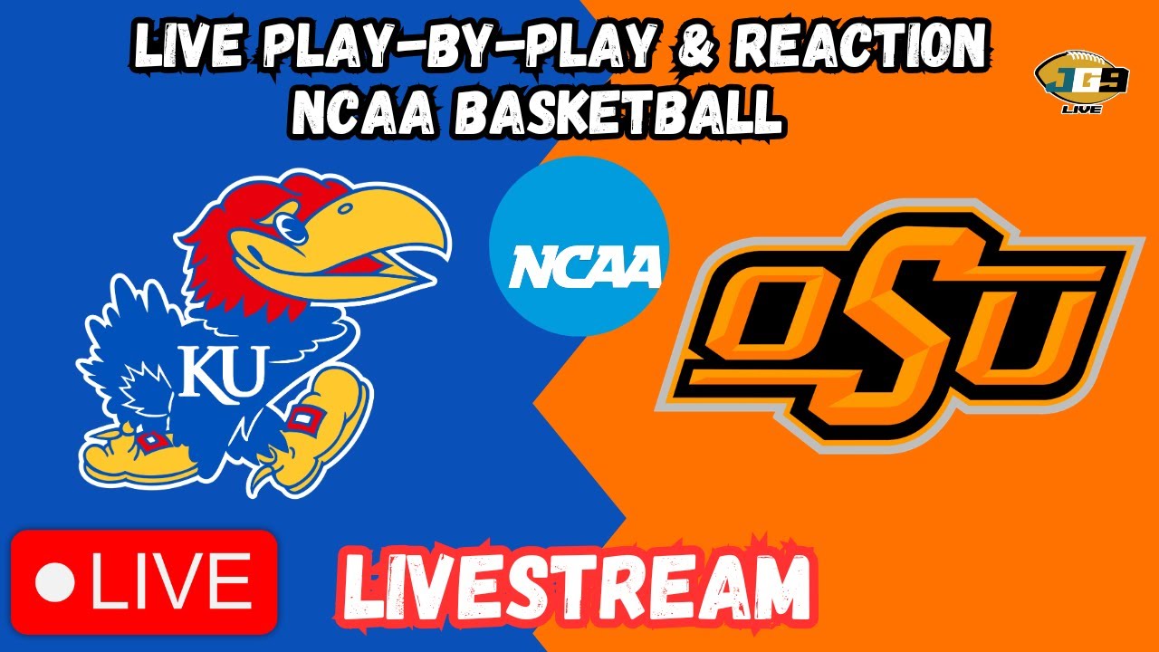 Kansas vs. Oklahoma State | PEACOCK LIVESTREAM | College Basketball | LIVE REACTION