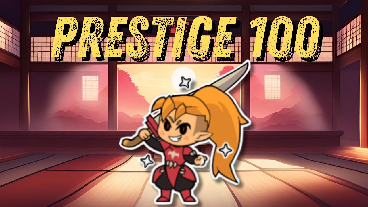 Comment j'ai atteint le prestige 100 avec la double épée longue !