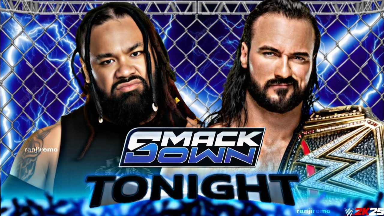 Дрю Макинтайр против Джейкоба Фату, WWE SmackDown, 20 марта 2026 года, симуляция WWE2K25 - ПОЛНЫЙ...