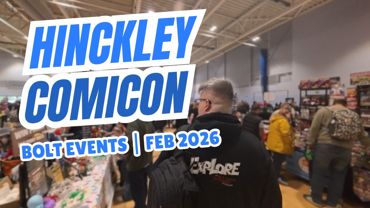 We went to a local Comicon!!  | Bolt Events Hinckley Comicon | Feb 2026