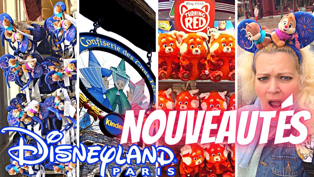 NOUVEAUTÉS MERCH 30 ANS, NOUVEAU PIXAR, RÉOUVERTURE BOUTIQUE Á DISNEYLAND PARIS
