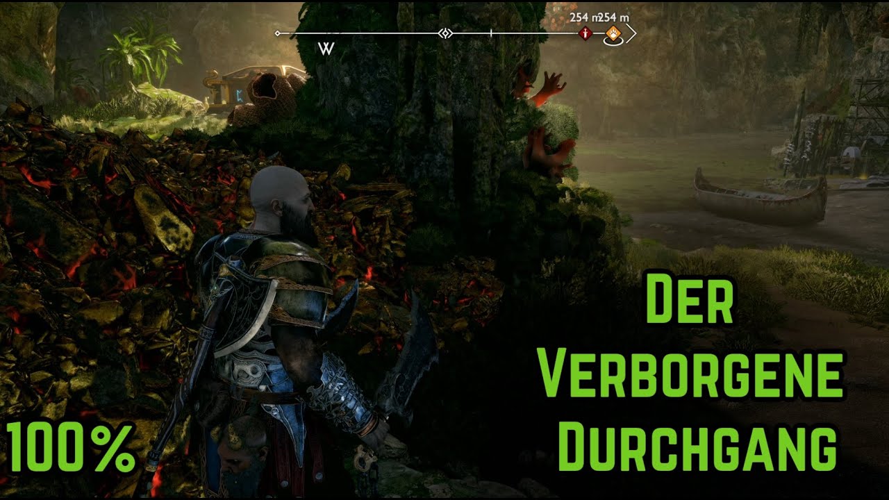 God Of War Ragnarok - Der Verborgene Durchgang / Nornenkiste / Odins Rabe / alle Sammelobjekte
