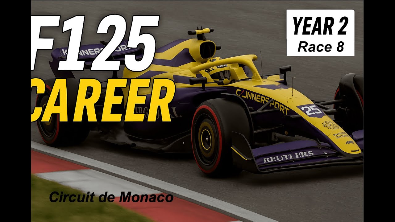 F125 Career - Snoozefest at Monaco (Ep. 8, Year 2)