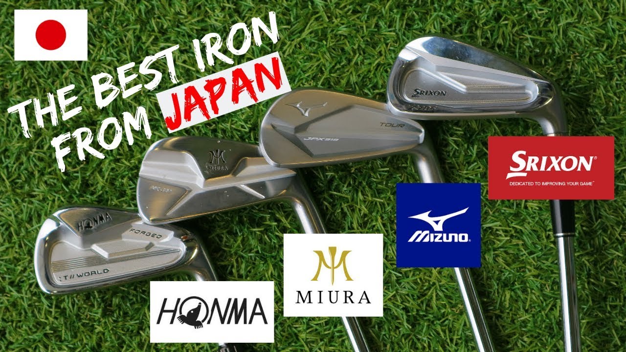 THE BEST IRONS OUT OF JAPAN - IRON BATTLE - MIURA vs MIZUNO vs SRIXON vs HONMA