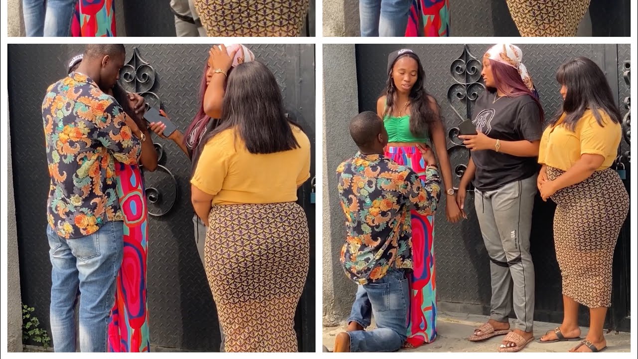 Husband, crying & begging forgiveness wit a lot of kiss after bringing his X to stay wit his family