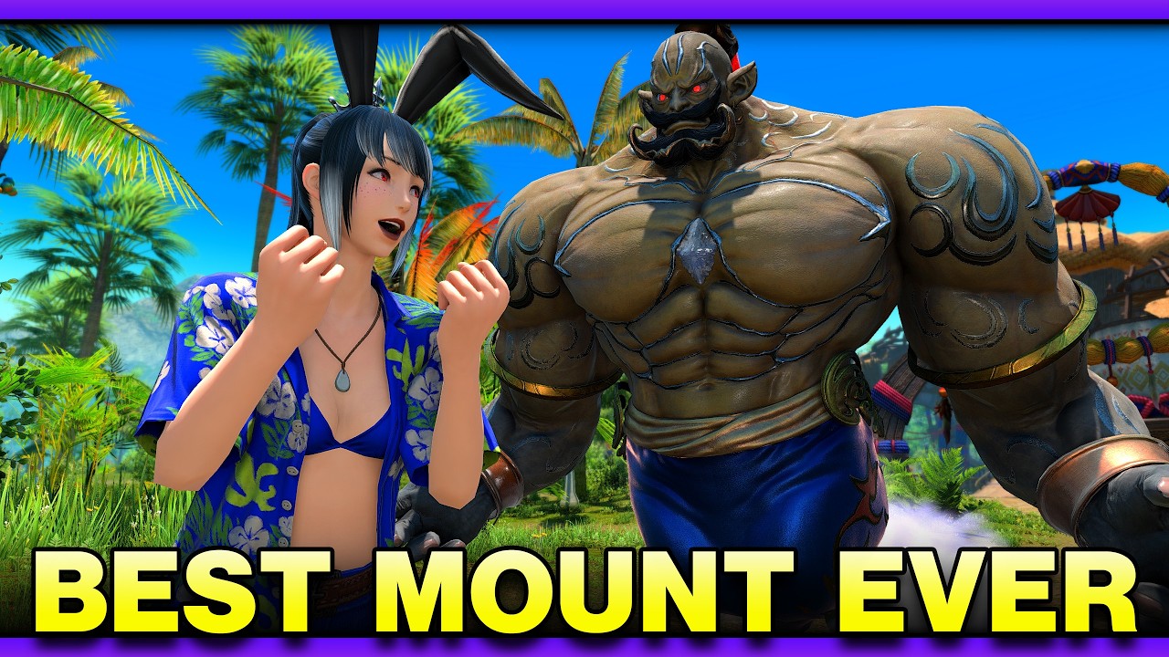 Why FFXIV Players LOVE the NEW 7.45 Genie Mount