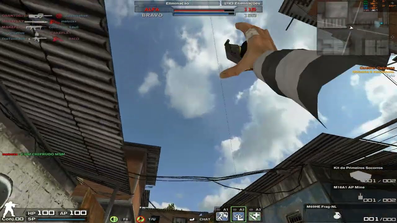 COMBATE ARMS || FICA LIGEIRO Q O CAF&Eacute; COM LEITE TE PEGA