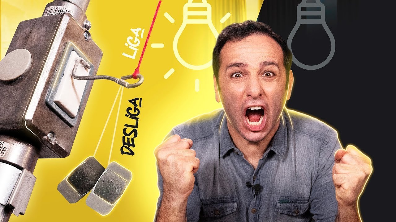 DESCUBRA como APAGAR a LUZ SEM LEVANTAR da cama